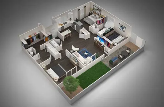 3 Bedroom Homes